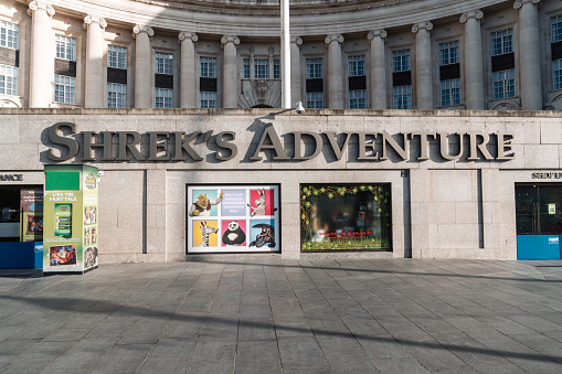 12 November 2020, London Central Shrek's Adventure Museum at London