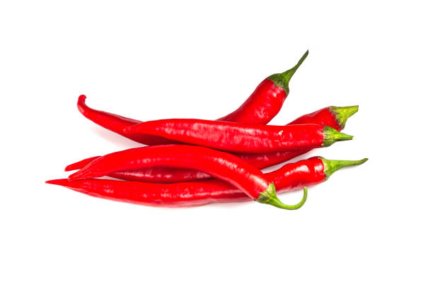 istock Chili red papper on white isolated background 1292290284