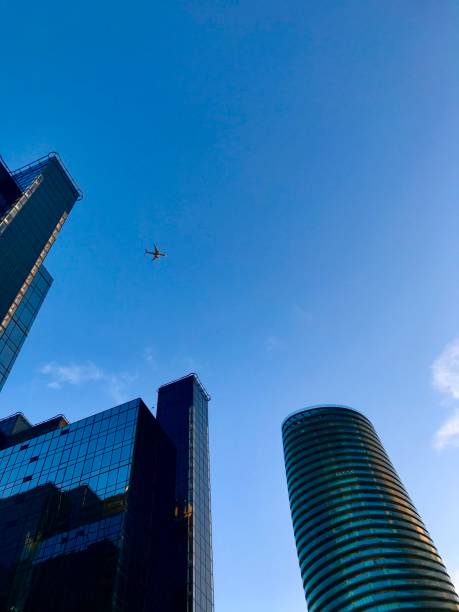 istock Aeroplane over London 1292290409