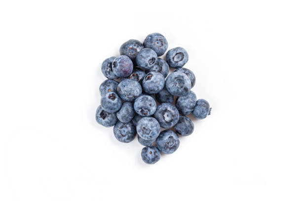 istock Blueberry. Fresh blueberries isolated on white background. 1292290727
