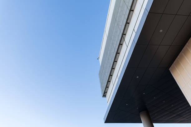 istock Modern business center. Fully glass buildings. 1292292586