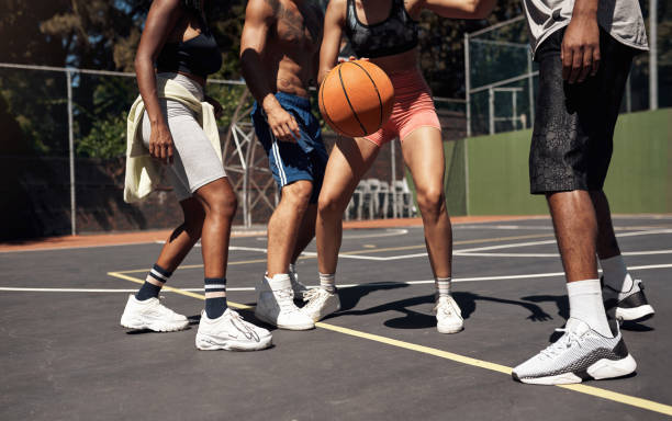 istock Basketball is all about balance and coordination 1292296339