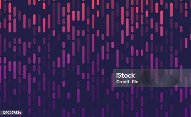 Tech Abstract Data Background Stock Illustration - Download Image Now - Backgrounds, Pattern, Technology