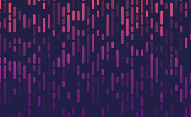 Vector illustration of Tech Abstract Data Background