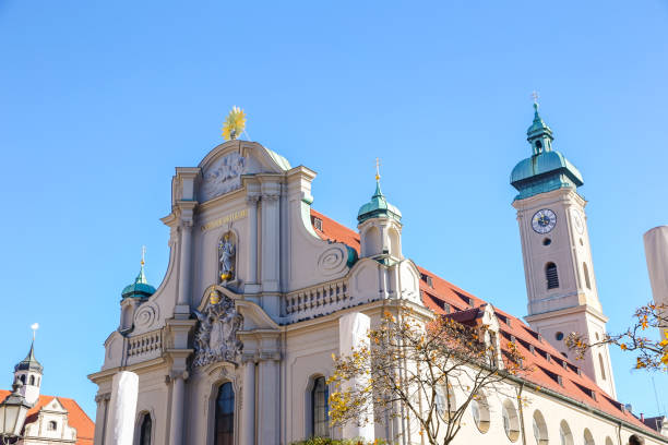 istock Details of Marientplatz in Munich Germany 1292299016
