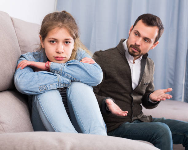 istock Father and daughter arguing 1292301539
