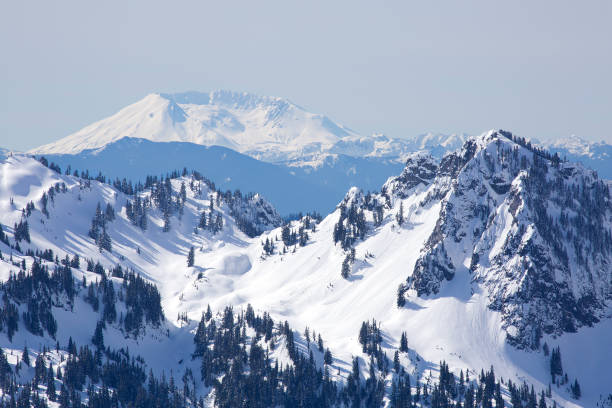 istock View of Cascade mountains with Mt. St. Helens in the background 1292307586