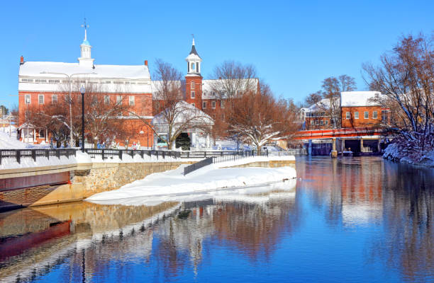 istock Winter in Laconia, New Hampshire 1292309946