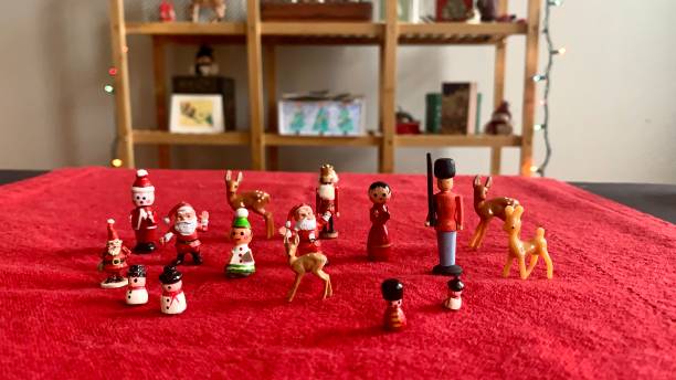 istock Collection of Miniature Christmas Decorations 1292316922