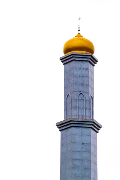 mosque at dusk