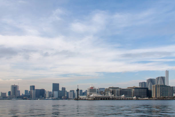istock Panoramic view of Tokyo downtown area 1292320532