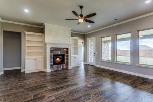 istock Empty great room ready for a new family to move in 1292324584