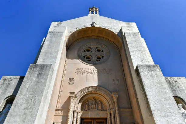 The Carmelite Monastery overlooking the Pacific Ocean in Carmel, California