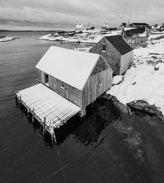 istock Peggy's Cove in Winter 1292341230
