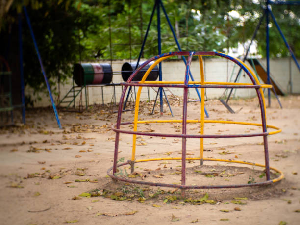 istock An old playground at a school in Thailand 1292342210