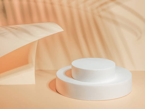 istock Podium mockup for cosmetic and packaging 1292349467