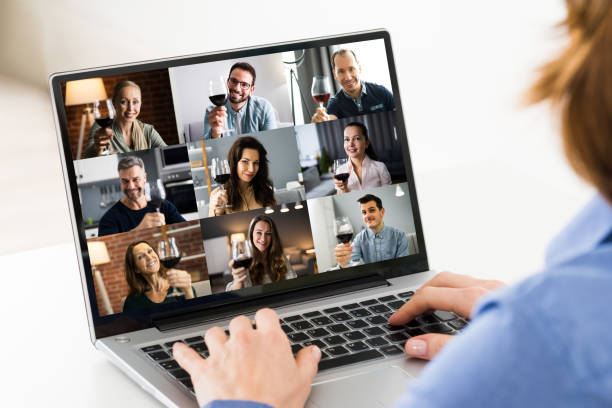 istock Woman Video Chatting On Laptop 1292351283