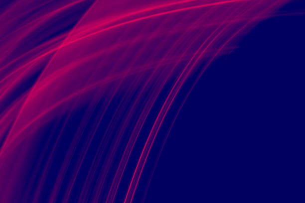 istock Abstract image and blue background with lines in red color 1292352572