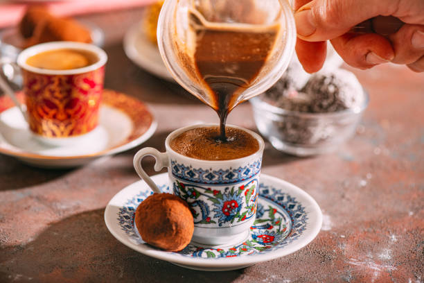 istock Turkish Coffee and Delicious Chocolate Truffle 1292352919