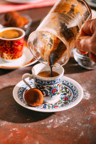 istock Turkish Coffee and Delicious Chocolate Truffle 1292354562