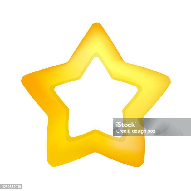 All Star Rounded Photo Illustration Of A Rounded Star Stock Illustration - Download Image Now ...