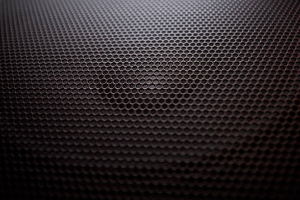 istock Black metal grate texture as a background. 1292362551
