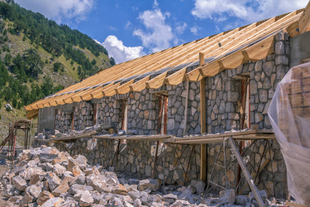 istock View of house construction in mountain area 1292373066