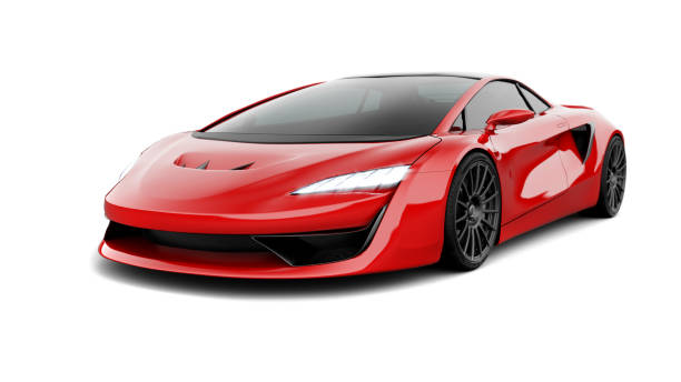 istock red sportscar front view isolated on white 1292374088
