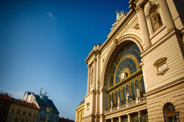 istock Keleti Railway Station in Budapest on a beautiful day 1292377840