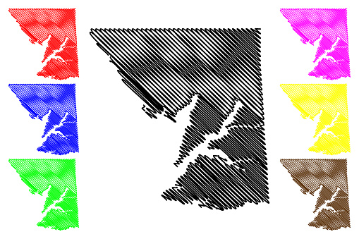 セシル郡メリーランド州マップベクトルイラスト落書きスケッチセシルマップ いたずら書きのベクターアート素材や画像を多数ご用意