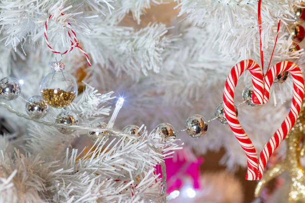 istock Heart Shaped Christmas Tree Ornament 1292403071