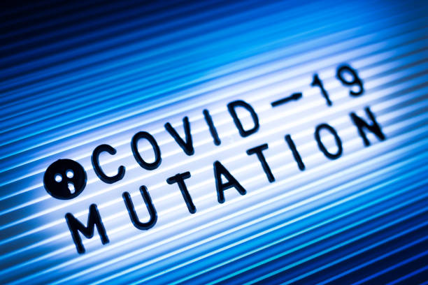 istock Coronavirus Mutation, Coronavirus Sign, COVID-19, Neon, Inscription 1292405477