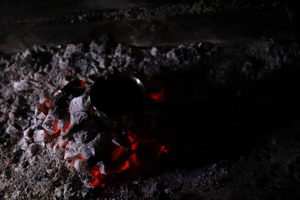 istock Turkish Coffee in the ashes of barbeque 1292416845