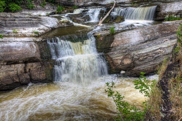istock View of Hogs Back Falls in Ontario, Canada 1292419492