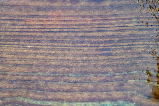 The texture of old rugged wood. Scratched wood surface.