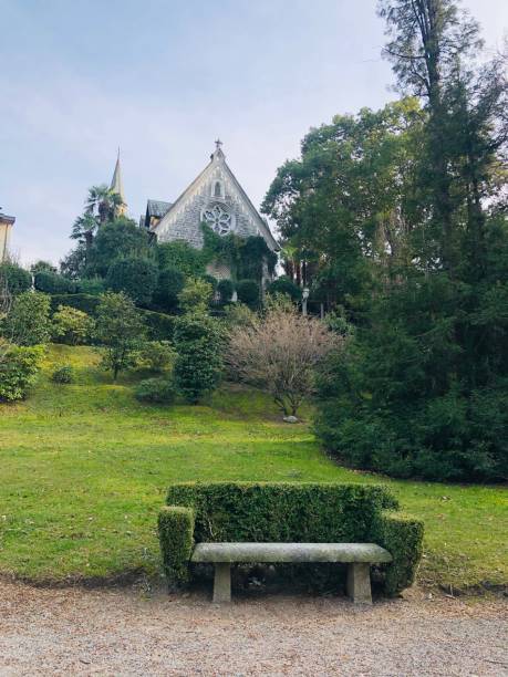 istock Sitting on the green bank 1292429597