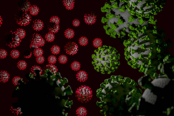 istock Coronavirus covid 19 new strain cells. 1292429691