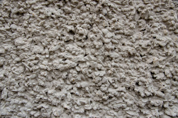 istock rough plaster facade painted gray as a texture or background 1292431298