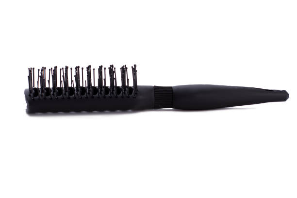 istock Hair brush isolated on white background. 1292431777