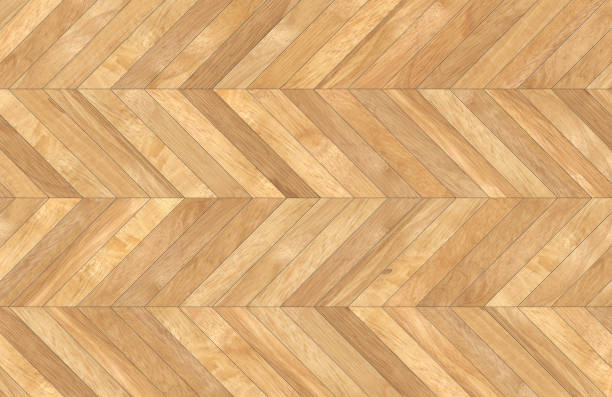 parquet de madera de espiga - textura y vista superior de fondo - herringbone fotografías e imágenes de stock