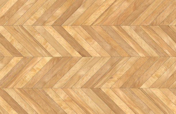 Herringbone wooden parquet - Texture and background top view High resolution of a perfect herringbone wooden parquet - Texture and background top view. hardwood floor stock pictures, royalty-free photos & images
