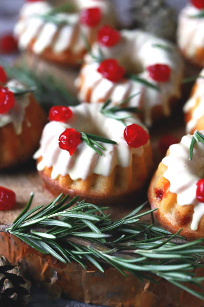 istock Elegant holiday cakes. Christmas composition. 1292432799