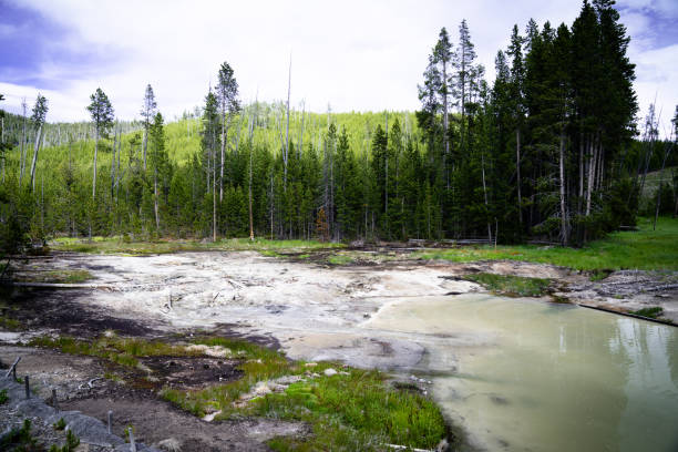 istock Frying Pan Hot Springs in Yellowstone National Park 1292458402