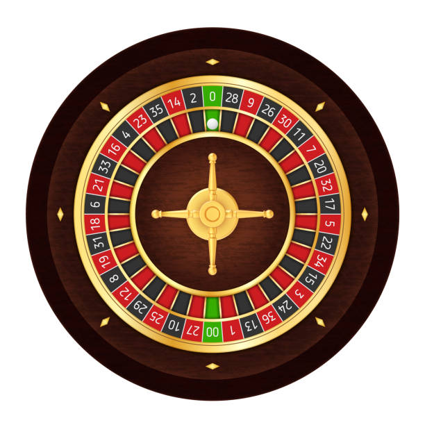 istock American Realistic Casino Roulette Wheel on White Background 1292462592
