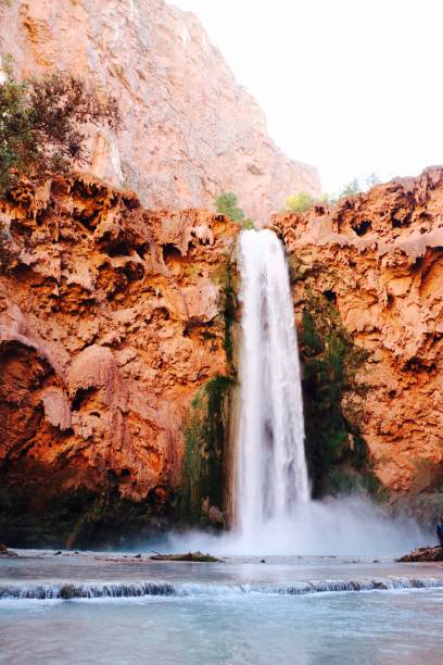 istock Havasupai falls with canyon 1292468599