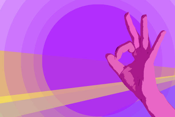 Hand of caucasian young man showing fingers over isolated white background gesturing approval expression doing okay symbol with fingers
