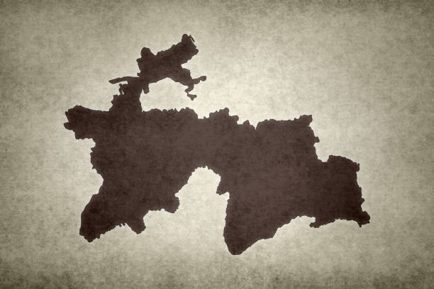 istock Grunge map of Tajikistan 1292481384