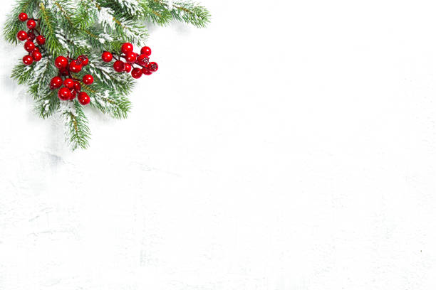 istock Christmas background copy space Winter holidays template 1292492317