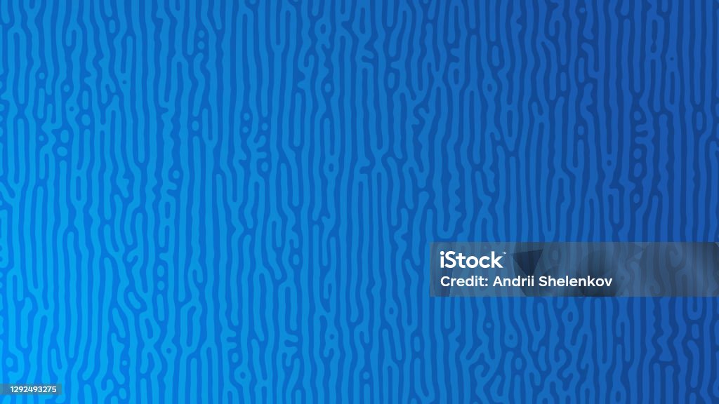Turing Pattern Blue Turingbackground03 Stock Illustration - Download Image Now - Abstract ...