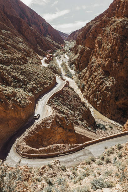 istock View of the impressive road in Dades gorge in Morocco 1292498621